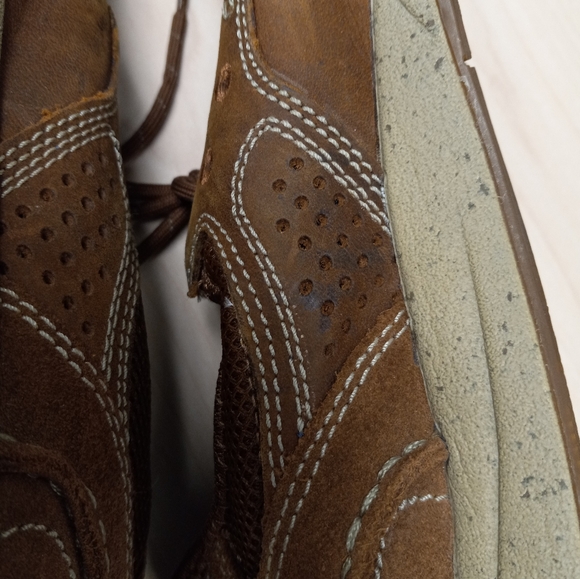 Clarks Armada English Men’s Leather Brown 8M Business Casual Shoes Professional - Picture 6 of 14